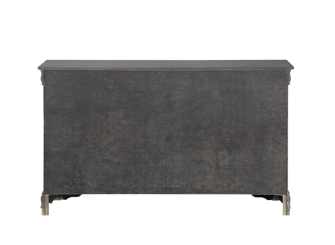 Dropship Louis Philippe Dark Gray Dresser