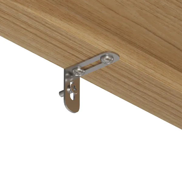 FCH 4-Layer Display Cabinet with Double Doors ‚Äì Triamcinol Board & Rattan Surface, 78√ó35.5√ó180cm, Natural Wood Finish