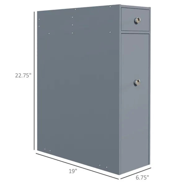 Side Storage Cabinet for Bathroom