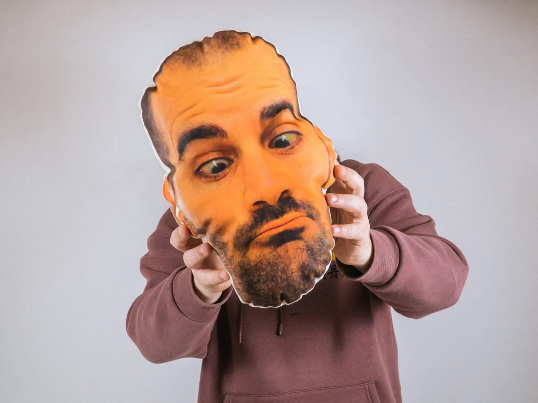 Pillow Custom Shaped Name Pets Face Family Gift  Irregular-Shaped Pillow Custom